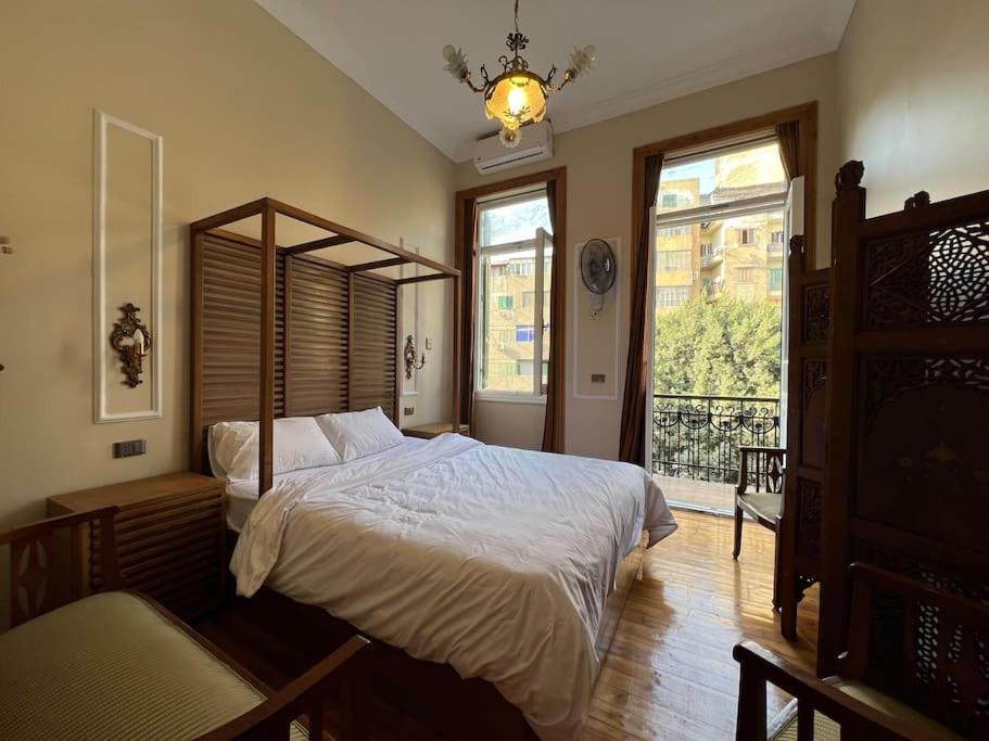 Authentic 3Br Apartment In Downtown, El Cairo Exterior foto