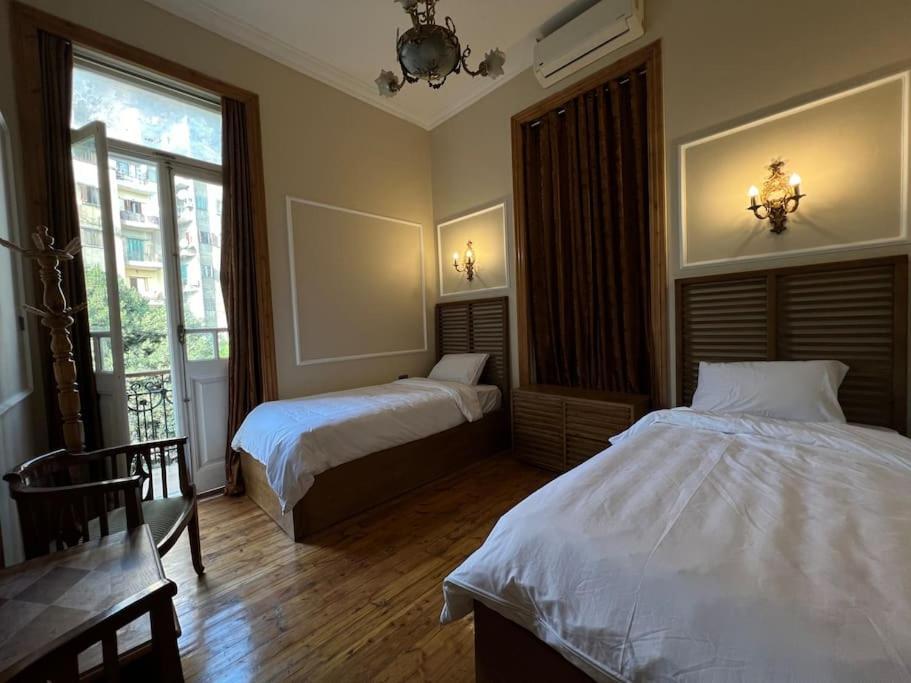 Authentic 3Br Apartment In Downtown, El Cairo Exterior foto